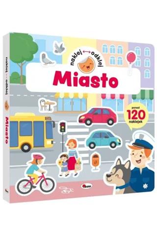 AWM KSIĄŻECZKA NAKLEJ ODKLEJ MIASTO 978-83-8181-658-8