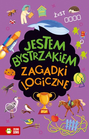 zielona sowa-książ.jestem bystrzakiem zagadki logiczne