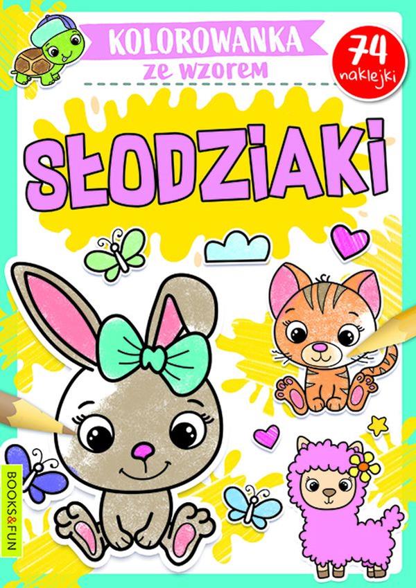 books&fun kolorowanki ze wzorem - słodziaki