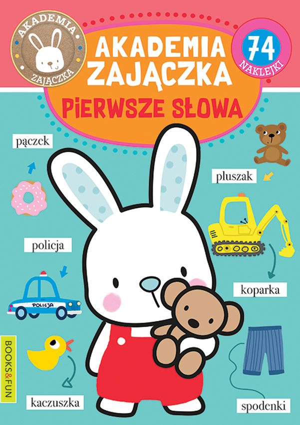 books&fun akademia zajączka - pierwsze słowa