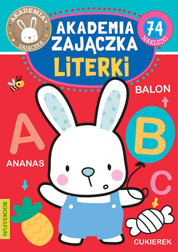 books&fun akademia zajączka - literki