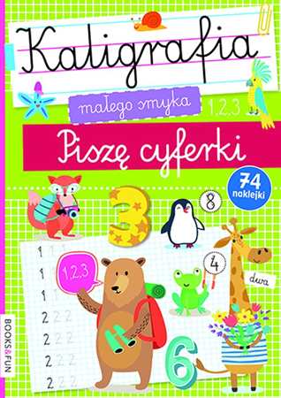 books&fun kaligrafia małego smyka - piszę cyferki