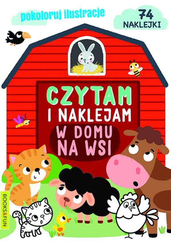 books&fun czytam i naklejam w domu na wsi