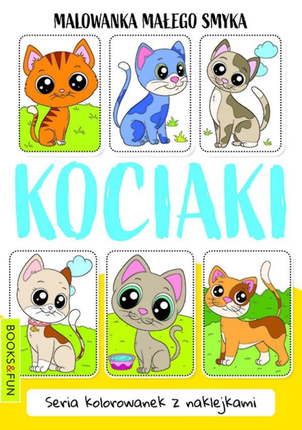 books&fun kolorowanka małego smyka kociaki