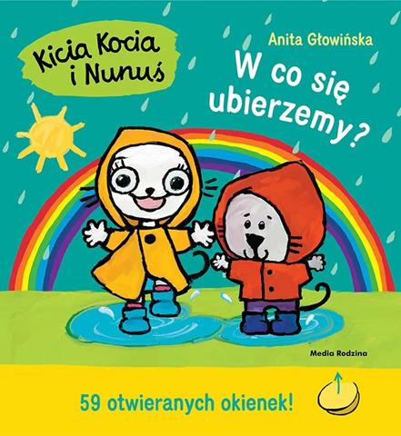 KSIĄŻECZKA KICIA KOCIA I NUNUŚ. W CO SIĘ UBIERZEMY?