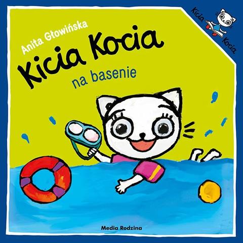 KSIĄŻECZKA KICIA KOCIA NA BASENIE