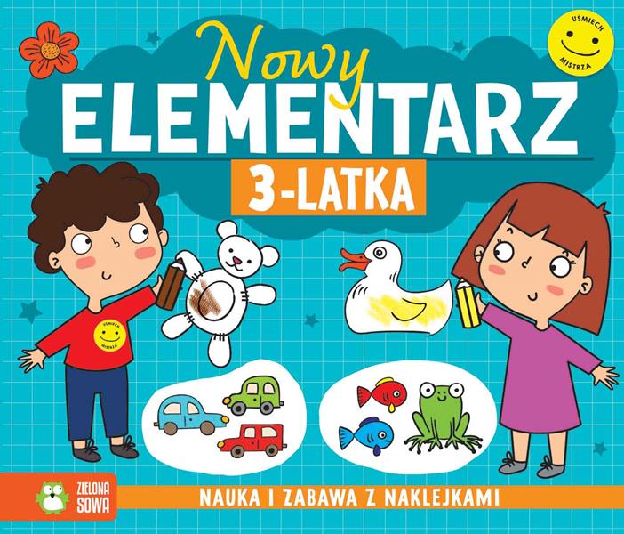 zielona sowa książeczka nowy elementarz 3-latka