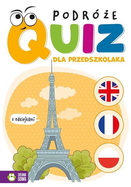 zielona sowa książeczka quiz dla przedszkolaka przyroda