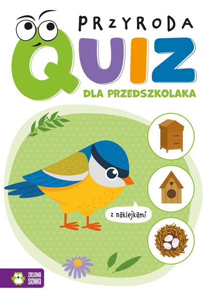 zielona sowa książeczka quiz dla przedszkolaka podróże