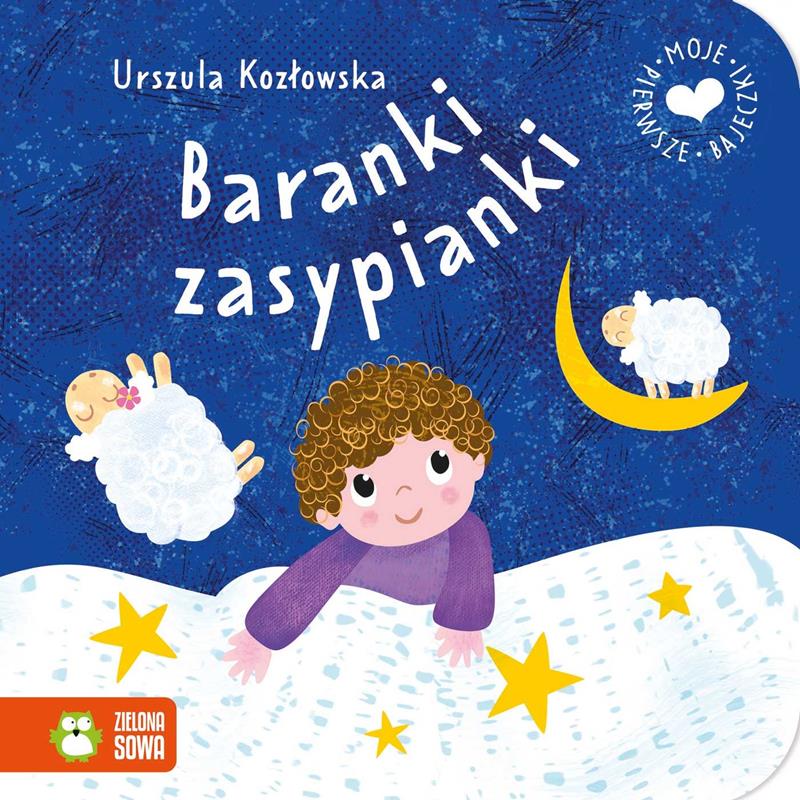 ZIELONA SOWA KSIĄŻECZKA MOJE PIERWSZE BAJECZKI BARANKI ZASYPIANKI