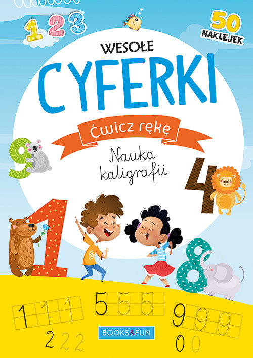 books&fun ćwicz rękę - wesołe cyferki